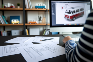 personne-bureau-plans-van-ecran