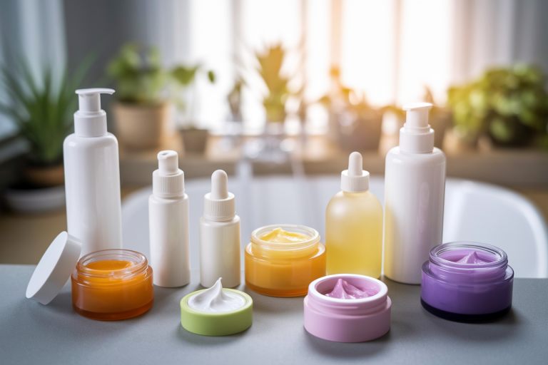 produits-soins-comptoir-cremes-lumiere