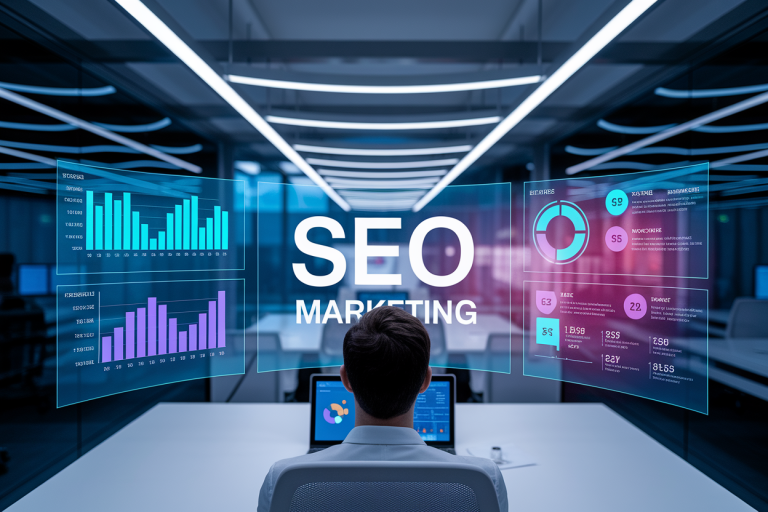 bureau-futuriste-professionnel-ecrans-seo