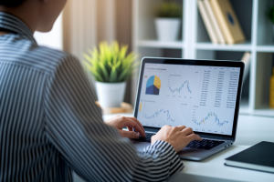 personne-dos-bureau-moderne-ordinateur-portable-graphiques-financiers