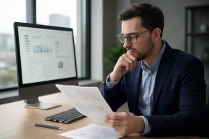 personne-bureau-moderne-documents-financiers