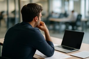 personne-bureau-moderne-documents-ordinateur