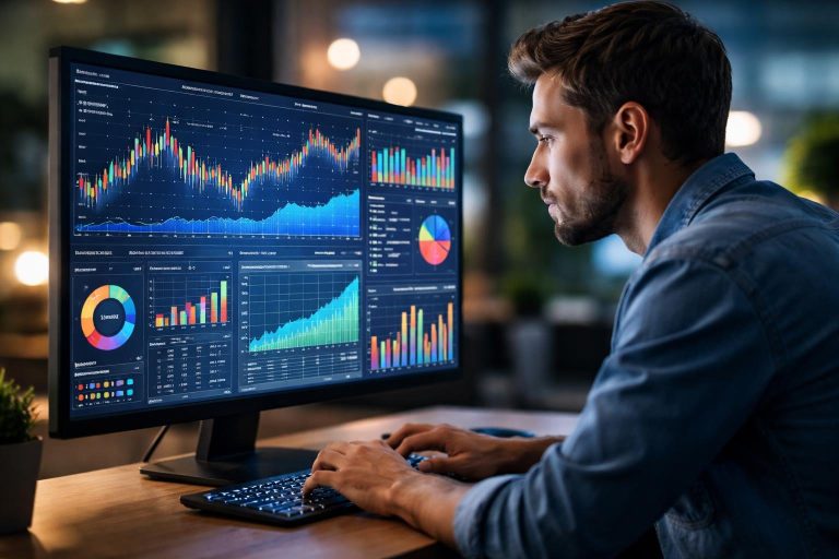personne-concentree-ecran-graphiques-statistiques